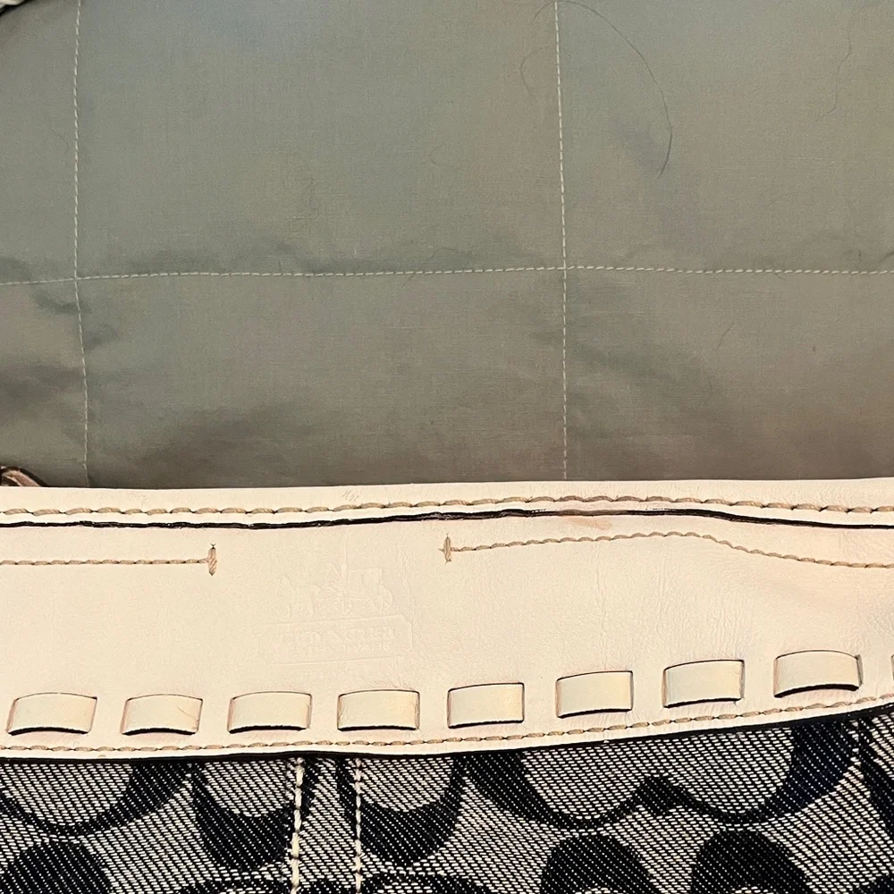 Coach Bleeker trim denim bucket bag - Picture 5 of 11